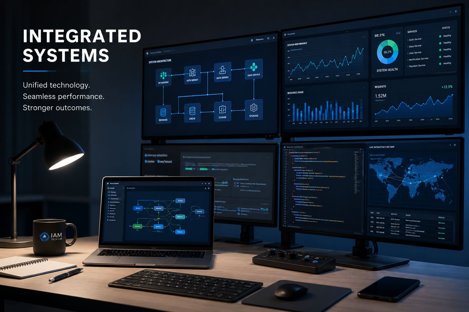 IAM Tech integrated systems workspace